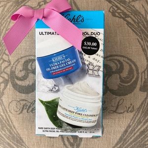 NWT Kiehl’s Oil Control Duo Set, Moisturizer and Mask